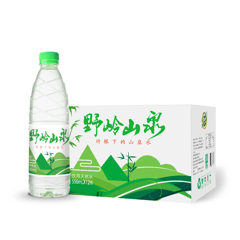 移动端: 野岭 剐水 天然矿泉水 550ml*12瓶