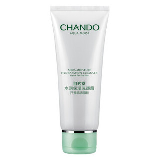  CHANDO 自然堂  水润保湿洗颜霜 100g