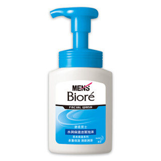 Biore 碧柔 男士 水润保湿洁面泡沫 150ml *4件