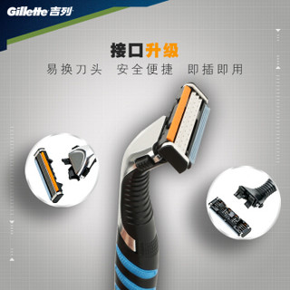 Gillette 吉列 威锋3 6刀头+1刀架