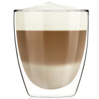 Saeco双层隔热玻璃咖啡杯一个