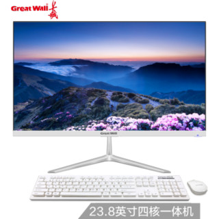 Great Wall 长城 23.8英寸 一体机电脑 (Intel奔腾 赛扬、4G、固态硬盘、1920x1080)