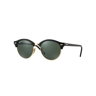 Ray-Ban 雷朋 Ray·Ban 雷朋 RB4246 901/58 中性款太阳镜 黑色镜框偏光灰绿色镜片 51mm