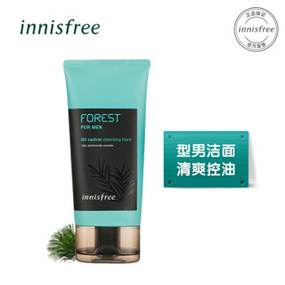 innisfree 悦诗风吟 森林男士清爽控油洁面膏 150ml