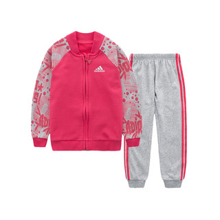 adidas kids 阿迪达斯 男女婴童针织套服