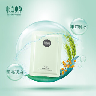 INOHERB 相宜本草 四倍多萃凝白面膜 7片装