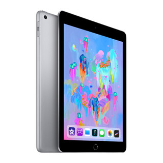 Apple 苹果 iPad 2018年新款9.7英寸 平板电脑 (WLAN + Cellular、128G、深空灰)