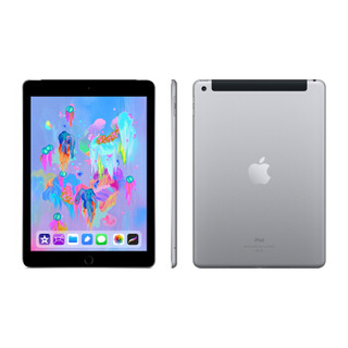 Apple 苹果 iPad 2018年新款9.7英寸 平板电脑 (WLAN + Cellular、128G、深空灰)