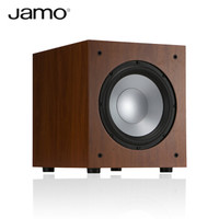 尊宝（Jamo）J10 10英寸木质有源低音炮 音响/家庭影院 （暗苹果色）