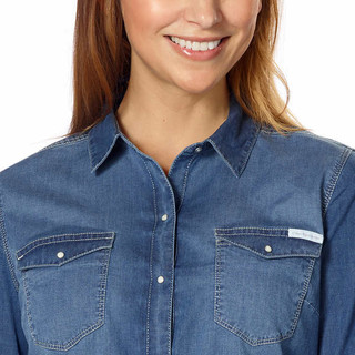 Calvin Klein Jeans 女士修身牛仔衬衫