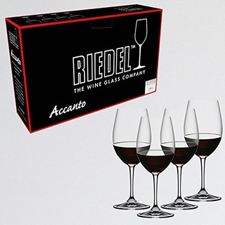 RIEDEL 礼铎 Accanto系列 波尔多红酒杯 550ml 4只装