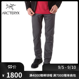  ARC'TERYX 始祖鸟 A2B 男士带反光标休闲裤 (灵感灰、30)