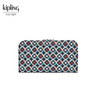 Kipling 凯浦林 K70417 女士手拿包 黑色热带花卉