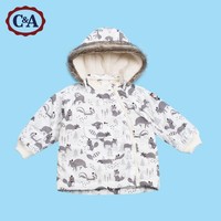 C＆A 男婴 印花加绒保暖棉服