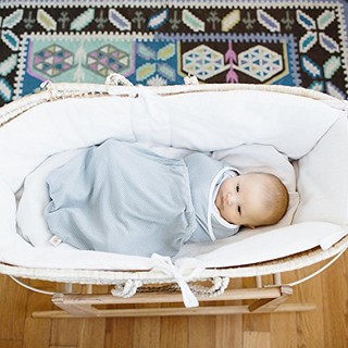 ergobaby Swaddle SWD1BLNATMNL 宝宝高档纯棉睡袋