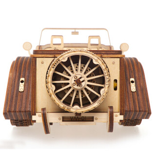 Ugears·木质机械传动模型敞篷跑车