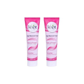 Veet 薇婷 经典粉色脱毛膏 100ml*2