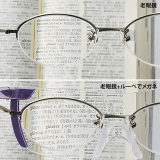  内海产业 老年便携眼镜式放大镜
