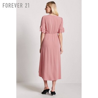  FOREVER 21 女士V领系带连衣裙