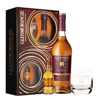 GLENMORANGIE 格兰杰 雪莉酒桶窖藏陈酿高地单一麦芽苏格兰威士忌 12年 礼盒装 700ml