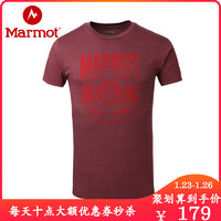 Marmot 土拨鼠 F900455 男士户外T恤 S