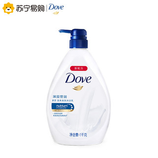 Dove 多芬 沐浴露套装（乐活滢润1kg+深层营润1kg）