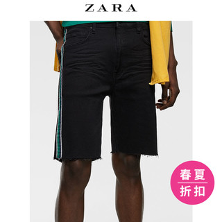 ZARA 06855401800 男士牛仔休闲短裤 