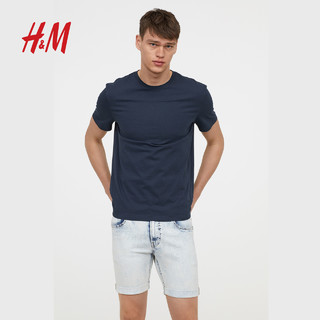 H＆M  HM0589556 男士牛仔短裤