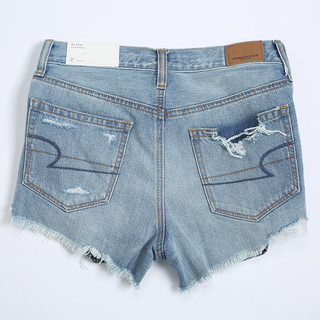 AMERICAN EAGLE OUTFITTERS 1333_5109 女士高腰牛仔短裤