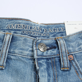 AMERICAN EAGLE OUTFITTERS 1333_5109 女士高腰牛仔短裤