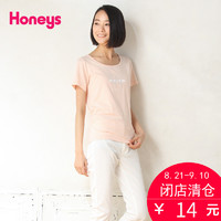Honeys 593-13-4205 女士T恤
