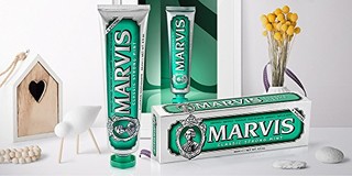 MARVIS 玛尔斯 牙膏套装（黑晶85ml*2+肉桂85ml*2+经典薄荷85ml）