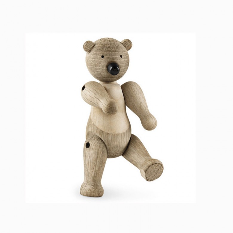 kaybojesen小熊木雕木偶
