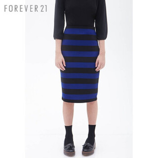 FOREVER 21 女士条纹半身裙