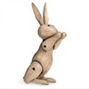  KAY BOJESEN 兔子木雕木偶