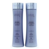 ALTERNA 爱特纳 深层修复鱼子酱 RX微针 洗发水250ml+护发素250ml