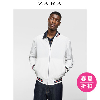 ZARA 07505340250 男士泡泡纱飞行员夹克