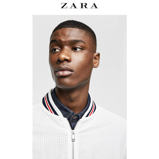 ZARA 07505340250 男士泡泡纱飞行员夹克