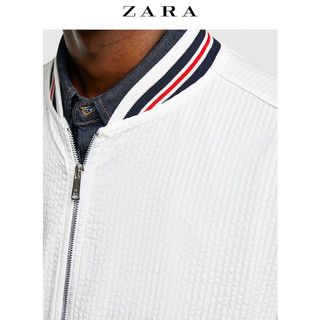 ZARA 07505340250 男士泡泡纱飞行员夹克