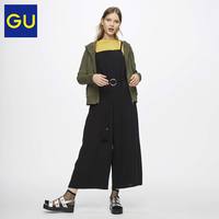 GU 极优 297163 女装拉链连帽卫衣