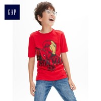 Gap 盖璞 Marvel©复仇者联盟系列 312975 钢铁侠图案儿童T恤