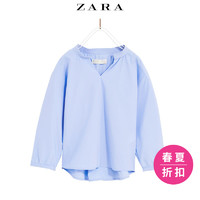 ZARA 01031810400 儿童府绸衬衫