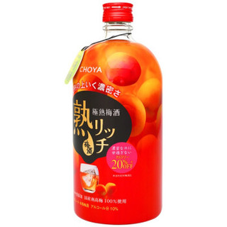 CHOYA 俏雅 完熟豪华 本格梅酒 720ml