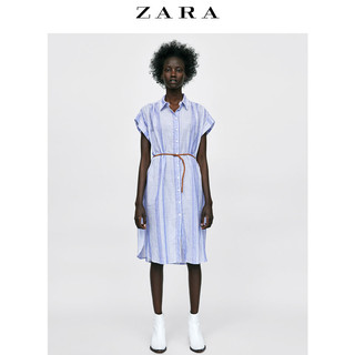 ZARA 06831023044  衬衣式连衣裙