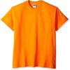 GILDAN Ultra Cotton G2300 6oz 男士棉质口袋筒织T恤 暗红