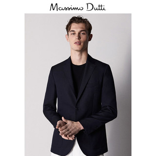 Massimo Dutti 02020312401 男士修身羊毛西装