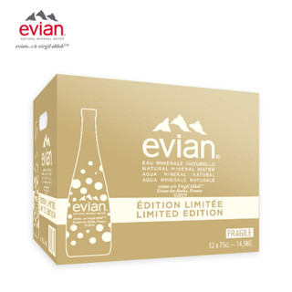 evian 依云 XChiara Ferragni 2018年限量版 天然矿泉水 750ml