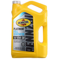 PENNZOIL 鹏斯 全合成机油 Platinum 10W-30 SN 5QT 美国原装进口 黄桶