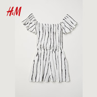 H＆M DIVIDED HM0597763 女士露肩连体裤