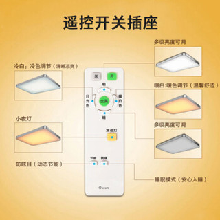 OSRAM 欧司朗 星空 繁星点点 led吸顶灯 经典A套装 50W+70W